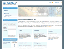 Tablet Screenshot of lexntech.com